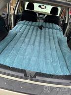 img 1 attached to WEY&FLY SUV Air Mattress Thickened And Double-Sided Flocking Travel Mattress Camping Air Bed Dedicated Mobile Cushion Extended Outdoor For SUV Back Seat 4 Air Bags review by Doug Mancilla