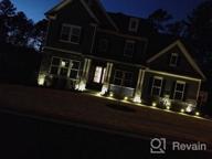 img 1 attached to 6-Pack Of Claoner Solar Landscape Spotlights With 32 LEDs, Wireless And Waterproof Outdoor Solar-Powered Wall Lights For Yard, Garden, Driveway, Porch, Walkway, Pool, And Patio In Cold White review by Michael Keegan