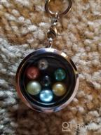 img 1 attached to Multi Functional Pendant Necklace Floating Stainless review by Jennifer Moore