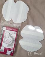 img 1 attached to Undergarment Anti-Perspiration Armpit Pads (5, 10, 15 Or 20 Pair) By Braza Clothing Shields review by Brent Cole