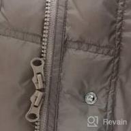 img 1 attached to Stay Warm And Dry In Style: Krismile Women'S Packable Double-Zip Puffer Jacket review by John Warren