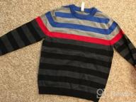 img 1 attached to Boys' Clothing: Striped Pullover Sweater from Kid Nation review by Timothy Henry