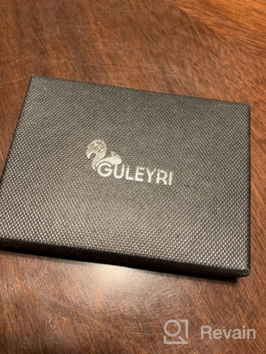 img 1 attached to GULEYRI Bifold Leather Wallet with Advanced Blocking Technology review by Zachary Ester