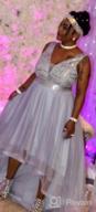 img 1 attached to Ever-Pretty Women'S V-Neck Sleeveless Appliques High Low Evening Party Dress 0793 - SEO Optimized review by Latrice Dixon