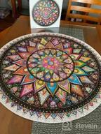 img 1 attached to Geometric Colorful Mandala Jigsaw Puzzle With 1000 Pieces And Vibrant Design By Bgraamiens review by Steven Darkshnar