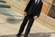 img 1 attached to 🤵 Young Youth Boys' Black Tuxedo: Ideal Clothing for Suits & Sport Coats review by Brad Arthur