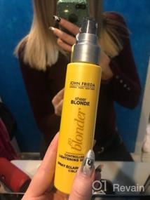 img 5 attached to Спрей для осветления волос John Frieda Go Blonder: постепенно осветляет ваш блондинистый цвет волос - цитрус и ромашка BlondMend Tech, 3.5 унции.