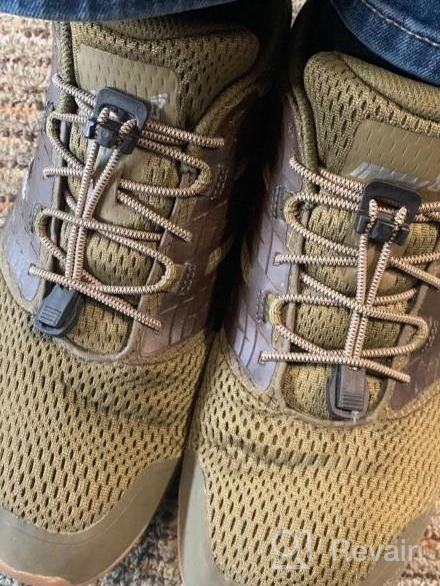 img 1 attached to XPAND Round Lacing Elastic No Tie Shoelaces: Quick Release Tension Control - One Size Fits All Shoes! review by Allan Ryser