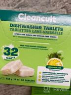 img 1 attached to 96 Lemongrass Dishwasher Pods By Cleancult - 100% Dissolvable Tablets - Coconut Surfactants - Wrapped In Dissolvable Film - Spotlessly Clean Dishes review by John Snook