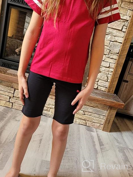 img 1 attached to 👚 Greatchy Sleeve Crewneck T Shirt: Stylish Tops, Tees & Blouses for Girls' Clothing review by Sharon Hartmann