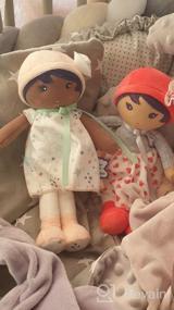 img 5 attached to Cuddly Kaloo Tendresse Manon K Soft Doll - Medium Size, Easy To Clean And Safe For Infants - Ages 0+