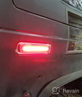 img 1 attached to 2003-2009 Hummer H2 Amber Red LED Side Marker Lights - Clear Lens, OEM Replacement By NSLUMO review by Mitch Wright