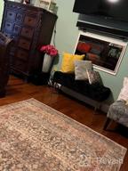 img 1 attached to Loloi Angela Rose X Aubrey Collection AUB-01 Navy / Multi, Traditional 2'-0" X 5'-0" Accent Rug review by Andrea Lopez