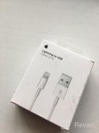 img 1 attached to Apple USB cable (M)- Lightning (M), 0.5m, white review by Afi Hayden ᠌