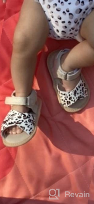 img 1 attached to Infant Girls Princess Dress Summer Walking Shoes With Bowknot Soft Baby Girl Sandals review by Natalie Martin