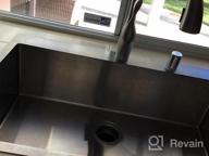 img 1 attached to Drop Sink Kitchen - Sarlai 25" X 22" Stainless Steel Drop In Kitchen Sink 16 Gauge Round Corner Single Bowl Sink Basin RV Bar Prep Sink review by Darion Wooten