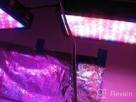 img 1 attached to Phlizon 900W LED Plant Grow Light Full Spectrum Daisy Chain Double Switch For Indoor Plants Veg And Flower-900W review by Stephanie Williams