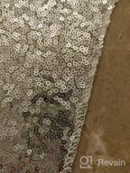 img 1 attached to 12X72-Inch Silver Sequin Table Runner - Perfect For Events, Weddings & Parties! review by Rudy Barron