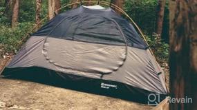 img 8 attached to Bessport Camping Tent: Easy Setup Lightweight Backpacking Tent For 3-4 Seasons, Waterproof & Windproof - Ideal For 2-4 Persons Hiking, Mountaineering And Travel Outdoor Adventures