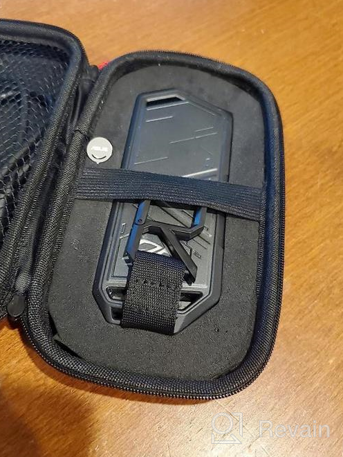 img 1 attached to GLCON Hard EVA Protective Case - Small Travel Case With Mesh Inner Pocket & Zipper Enclosure For Charging Cable, Power Bank, Hard Drive, Cell Phone, External Battery Storage - 3 Colors Available review by William Wiley