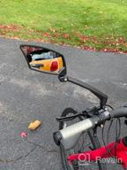 img 1 attached to 2022 BriskMore Handlebar Bicycle Mirror: Adjustable & Rotatable Rearview Mirror With Scratch-Resistant Glass Lens For Left Or Right Side Safety review by Jason Rodman