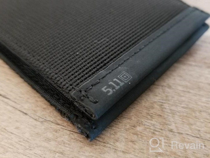 img 1 attached to Black 1SZ Bifold Wallet - 5 11 Tactical Style, 56367 Model review by Larry Breeze