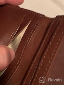 img 6 attached to Optimized Men's Minimalist Leather Bifold Wallet for Wallets, Card Cases & Money Organizers