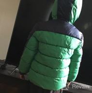 img 1 attached to Warm Winter Coat with Hood for Boys - Thicken Puffer Jacket, Waterproof Parka, Lightweight Outdoor Jacket by Hzxvic review by James Murphy