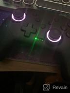 img 1 attached to Programmable Wireless Switch Pro Controllers With 9-Color RGB LEDs For Switch/Switch Lite/OLED/PC, One-Key Pairing Gamepad With 800MAh Battery And 6-Axis Motion Wake Up Function By VOYEE review by Prince Burr
