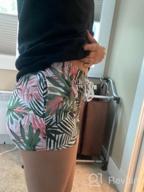 img 1 attached to SHEKINI Women'S Swim Shorts: Stylish Printed Board Shorts For Summer Beach Fun! review by Vanessa Lee
