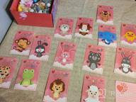 img 1 attached to Valentine'S Day Card Set With 56 Mini Animal Plush Toys - Fun Classroom Exchange Cards And Party Favors For Kids review by Kevin Hutchison