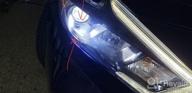 img 1 attached to Upgrade Your Headlights With H1 LED Bulbs: 8 Sides CSP Chips, Super Bright White 6000K And 12000LM For High/Low Beam And Fog Lights - Get 360 Degree Lighting review by Eddie Breezy