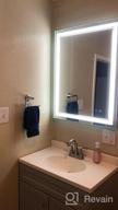 img 1 attached to 40 X 24 Inch LED Bathroom Vanity Mirror With Lights, Anti-Fog Dimmable Memory Brightness & CRI 90+ - Keonjinn review by Liz Clark