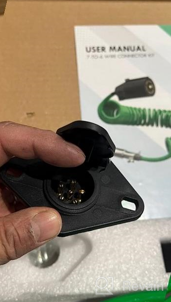 img 1 attached to Upgrade Your RV Connection With LATCH.IT RV 7 To 6 Trailer Wire Kit V2.0 – Weatherproof, Flexible And Easy To Install! review by Sherman Lancaster