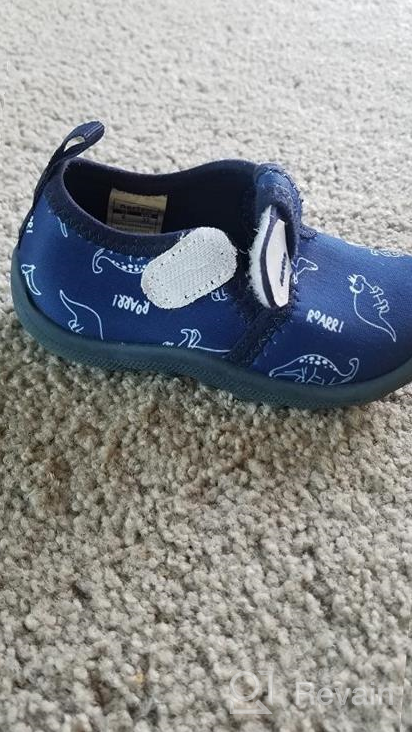 img 1 attached to 🏊 Nerteo Kids Cute Aquatic Water Shoes for Boys and Girls - Ideal for Beach, Swimming, Pool, Water Park and Toddlers/Little Kids review by Greg Muin