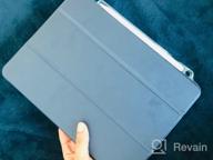 картинка 1 прикреплена к отзыву Чехол Lumos X Series для iPad Pro 11: поэтический темно-синий, умная обложка с держателем для карандашей, тонкая подставка Trifold Folio, гибкая прозрачная задняя крышка из ТПУ — разработан для моделей 2020 и 2018 годов от Craig Waters