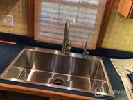 img 1 attached to Drop Sink Kitchen - Sarlai 25" X 22" Stainless Steel Drop In Kitchen Sink 16 Gauge Round Corner Single Bowl Sink Basin RV Bar Prep Sink review by Gustavo Mathew