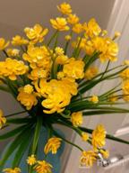 img 1 attached to Add Vibrant Yellow Daffodils To Your Space With Foraineam'S Artificial Flower Bundles - Perfect For Indoor And Outdoor Decorating! review by Justin Anderson