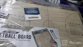 img 5 attached to Организуйте игры своей команды с помощью доски GoSports Dry Erase Coaches Board + Pens