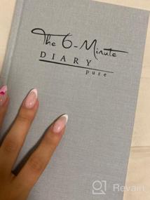 img 6 attached to The 6-Minute Diary Pure: Elevate Your Mindfulness, Happiness, And Productivity With Only 6 Minutes A Day - Gratitude Journal In Gray (English)