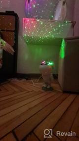 img 5 attached to 🌌 Astronaut Star Projector Night Light - Galaxy Nebula Night Light Projector with Timer, Remote Control - Ideal for Bedroom, Game Room - Perfect Gift for Kids and Adults