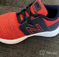 img 1 attached to Kid's New Balance Fresh Foam Vero Racer V1 Running Shoe with Bungee Closure review by Meghan Brown