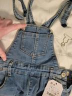 img 1 attached to 👖 Kidscool Boys' Ripped Stretchy Washed Overalls: Trendy and Durable Children's Clothing review by Ryan Eastman