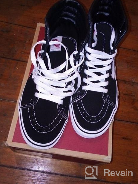 img 1 attached to 👟 True White Vans SK8 HI Unisex Shoes - Women and Men's Footwear review by Rob Jimenez