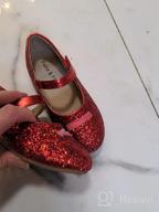 img 1 attached to Felix Flora Toddler Flower Dress Shoes - Adorable and Comfy Flats review by Ashley Gomez