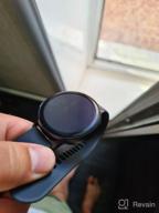 img 1 attached to SAMSUNG Galaxy Watch Active2 (Aqua Black, R820-44mm) 📱 with Bluetooth, Silicon Strap, and Aluminum Bezel - International review by Ada Lewandowska ᠌