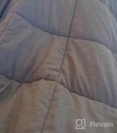 картинка 1 прикреплена к отзыву Herringbone Gray Summer Throw Blanket | Lightweight Soft Boho Decorative Blanket With Fringe For Bed Sofa Couch Outdoor 55'' X 75'' от Jay Kowal