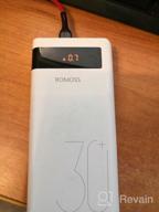 img 1 attached to Portable battery Romoss Sense 8P , 30000 mAh, white review by Ada Kowalczyk ᠌