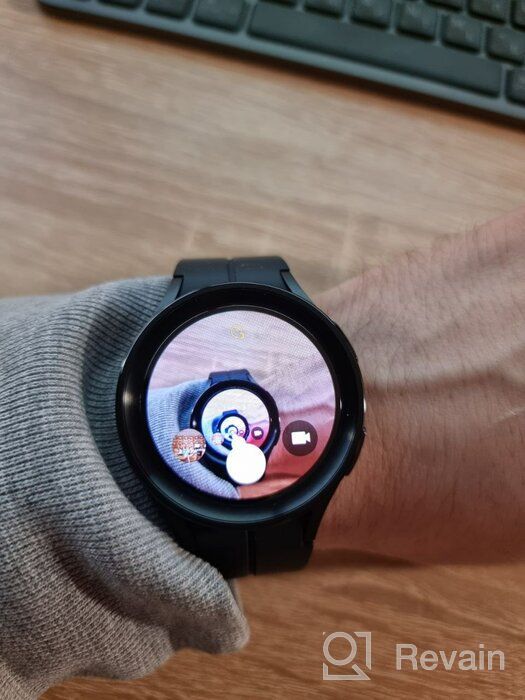 img 1 attached to Smart watch Samsung Galaxy Watch5 Pro Wi-Fi NFC, black titanium review by Anson Shao ᠌