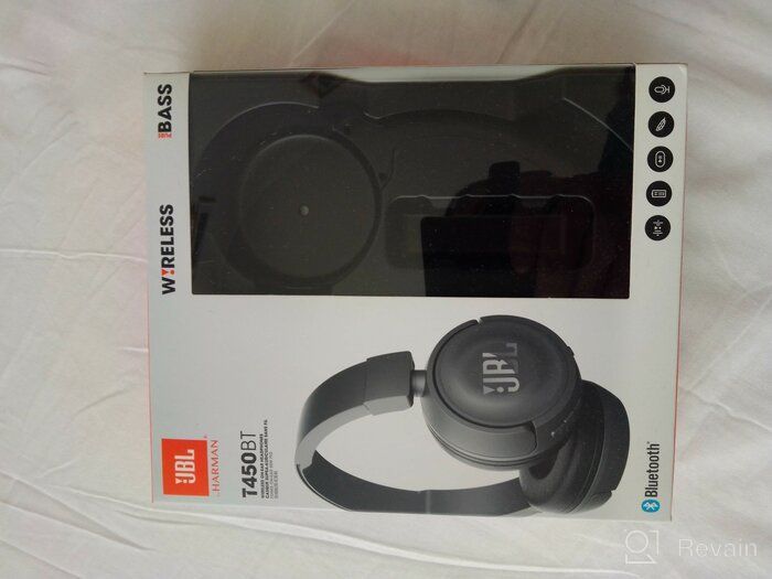 img 2 attached to Black JBL T450BT On-Ear Wireless Headphones with Built-In Mic and Remote review by Anastazja Steblianko ᠌